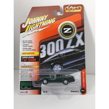 Johnny Lightning 1:64 Nissan 300 ZX 1984 dark green